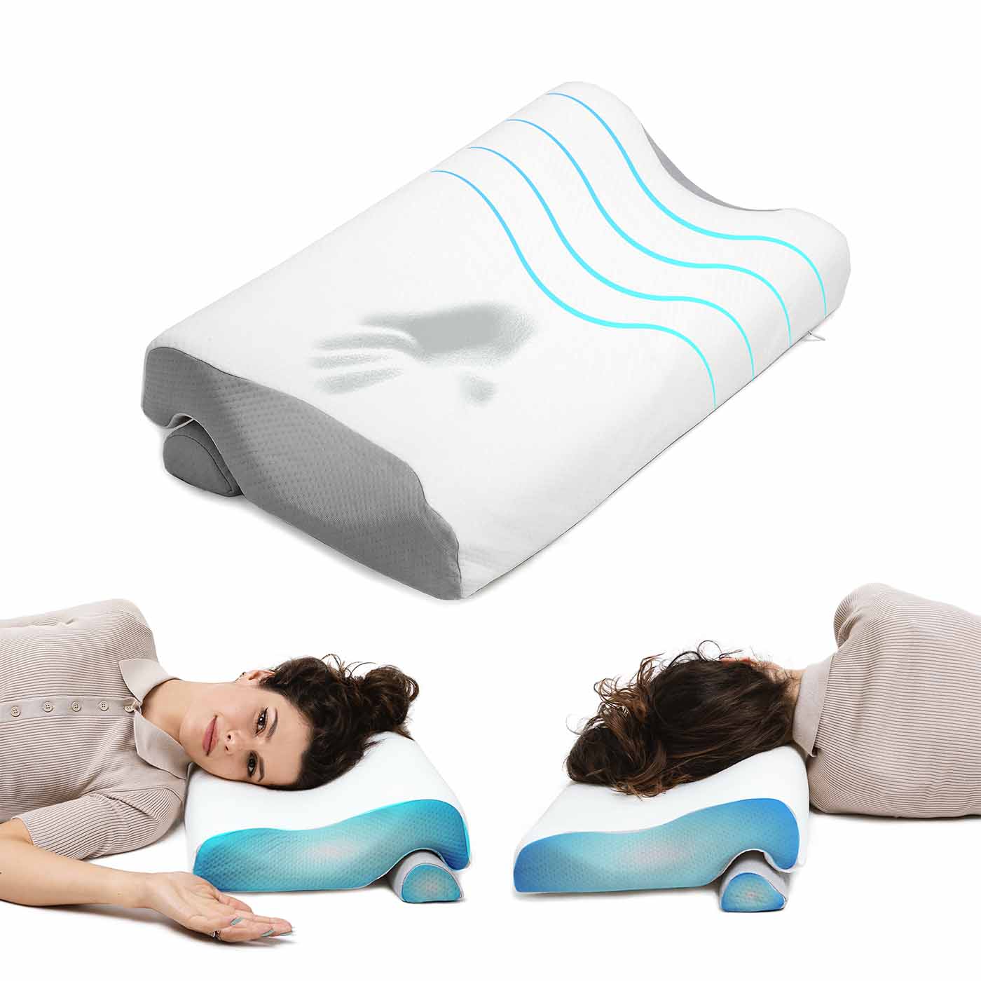 KomfortKissenAlmohada cervical ajustable - .de